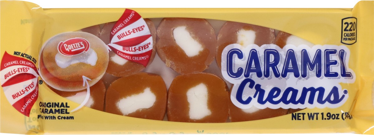 slide 3 of 9, Goetze's Caramel Creams 1.9 oz, 1 ct