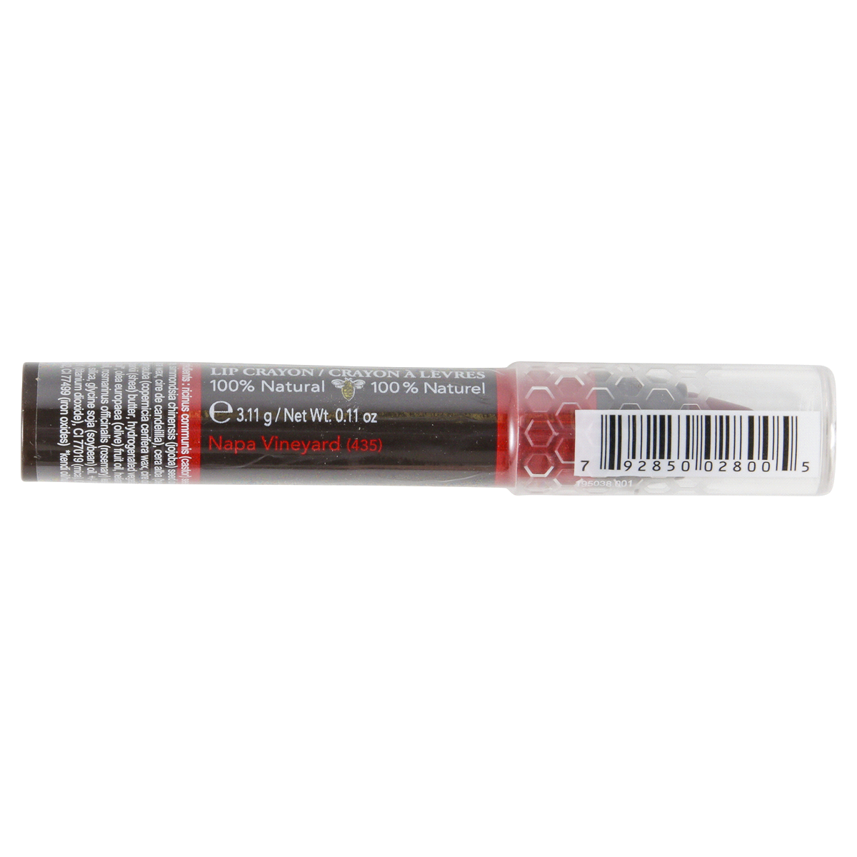 slide 4 of 4, Burt's Bees 100% Natural Origin Moisturizing Matte Lip Crayon, Napa Vineyard - 1 Crayon, 1 ct