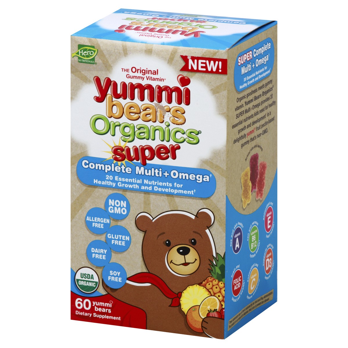 slide 3 of 13, Yummi Bears Vitamins 60 ea, 60 ct