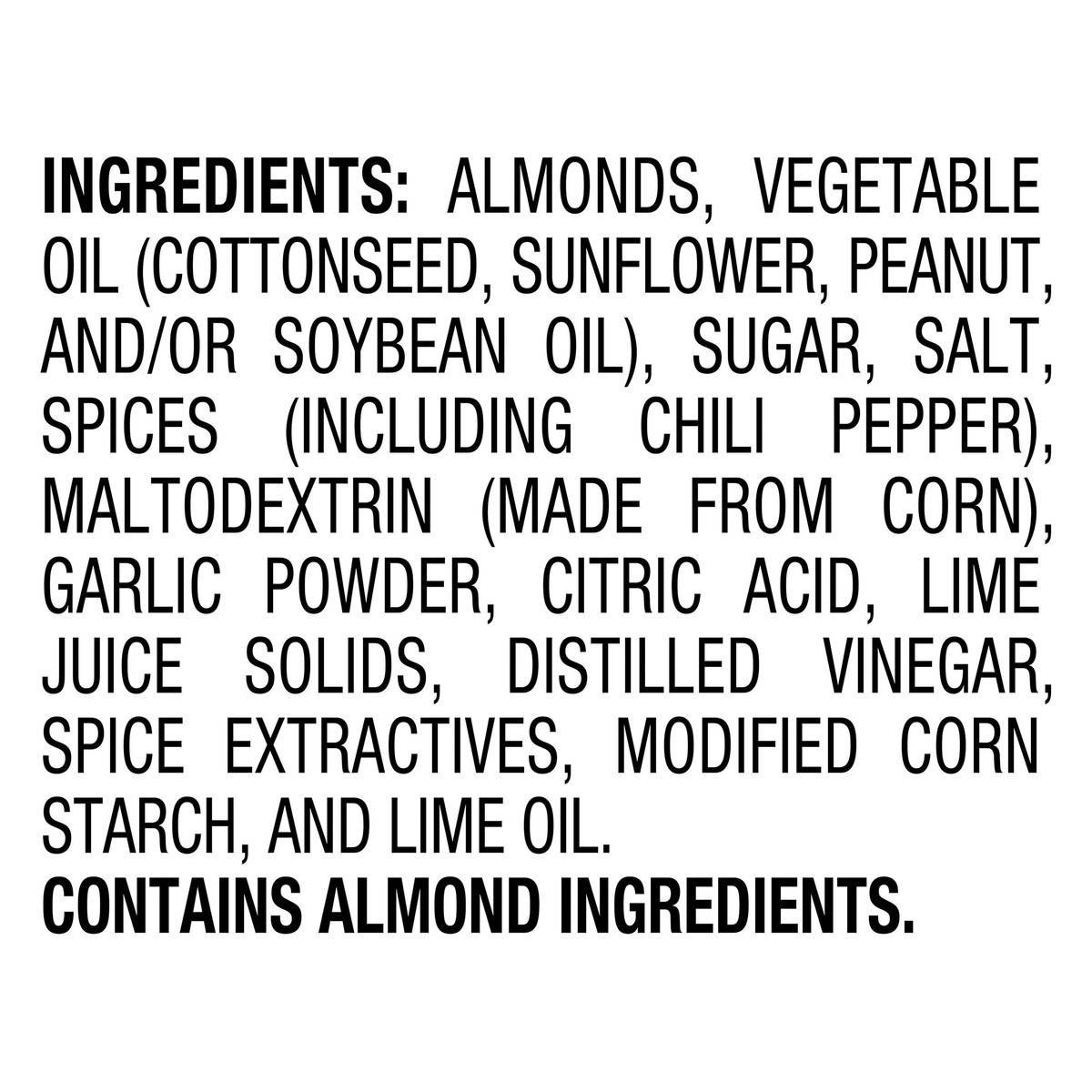 slide 8 of 8, Nut Harvest Almonds Chile Limon Flavored 4 3/4 Oz, 4.75 oz