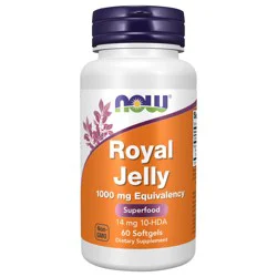 NOW Royal Jelly 1000 mg - 60 Softgels