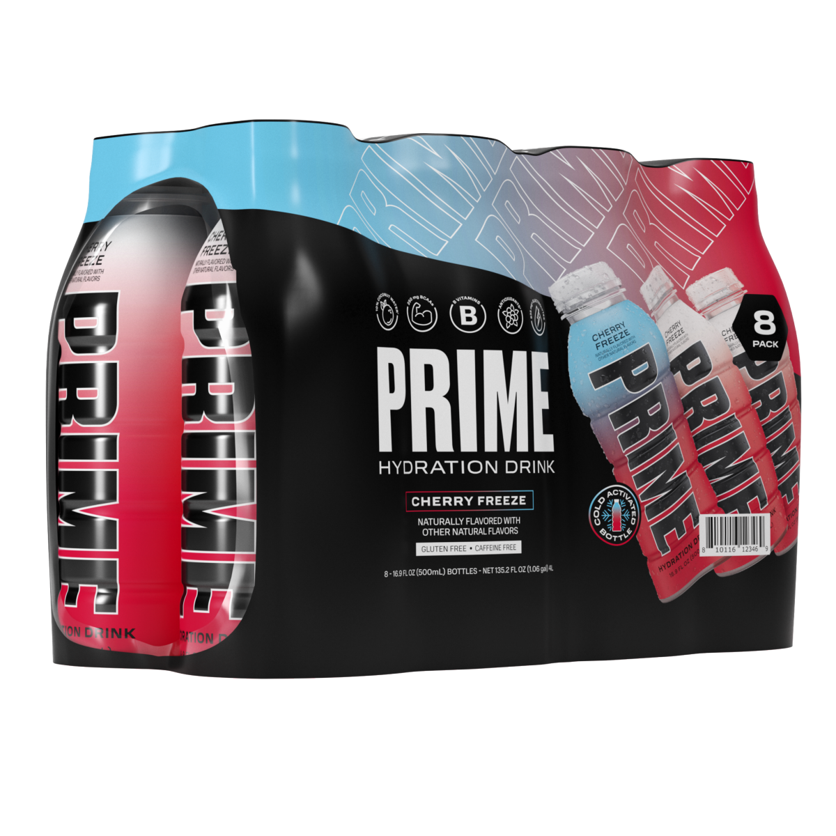 slide 1 of 1, Prime Hyd Cherry Freeze, 96 oz