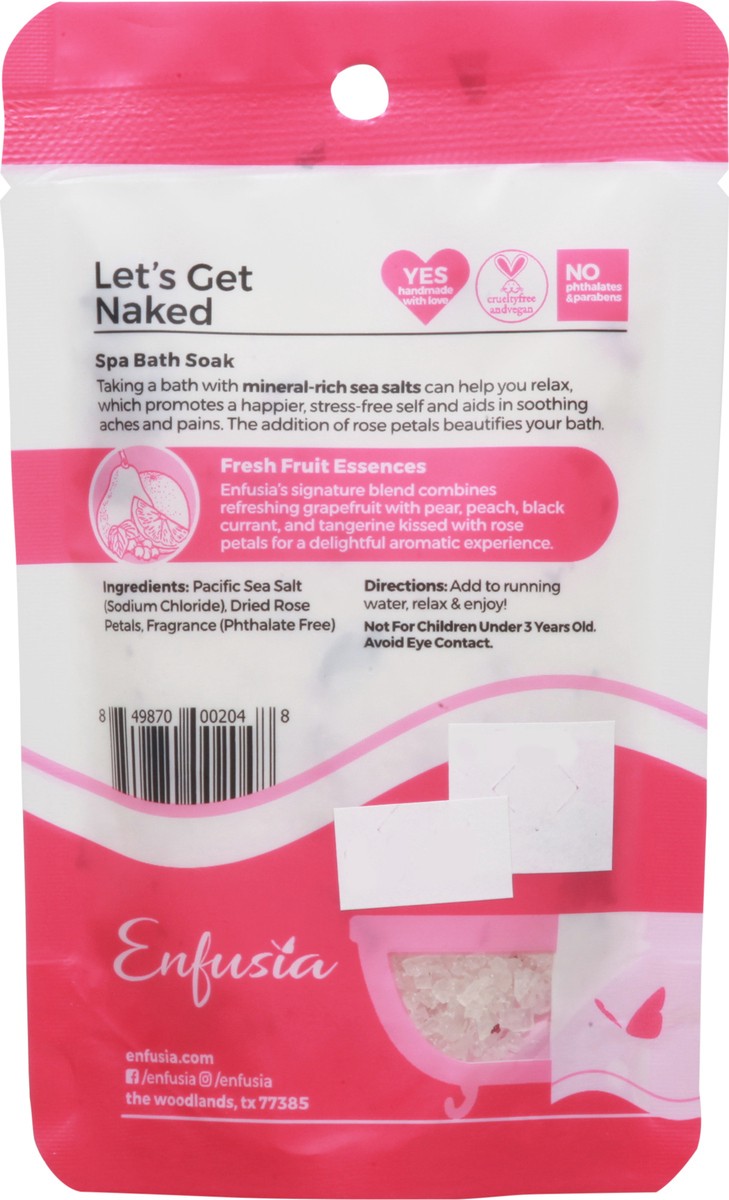 slide 5 of 9, Enfusia Lets Get Naked Spa Bath Soak 2.5 oz, 2.5 oz