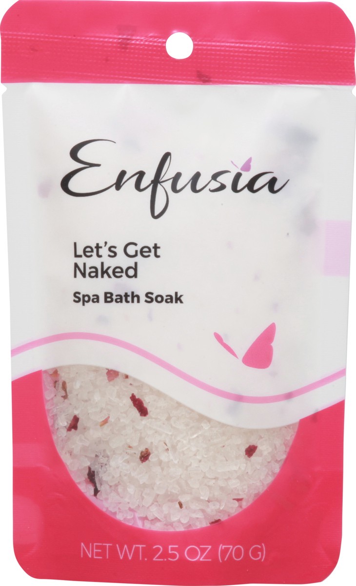 slide 4 of 9, Enfusia Lets Get Naked Spa Bath Soak 2.5 oz, 2.5 oz