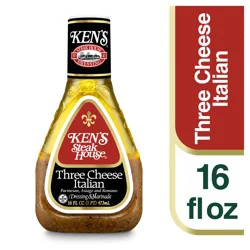 Ken's Steak House Three Cheese Italian Dressing & Marinade 16 fl oz