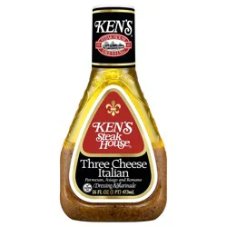 Ken's Steak House Three Cheese Italian Dressing & Marinade 16 fl oz