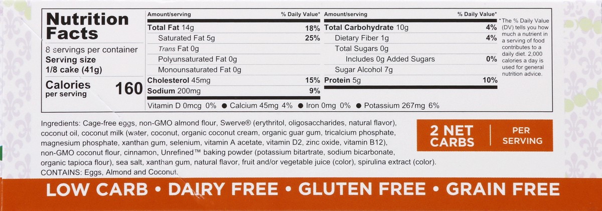 slide 10 of 12, Caluda Mini King Cake, 4 oz