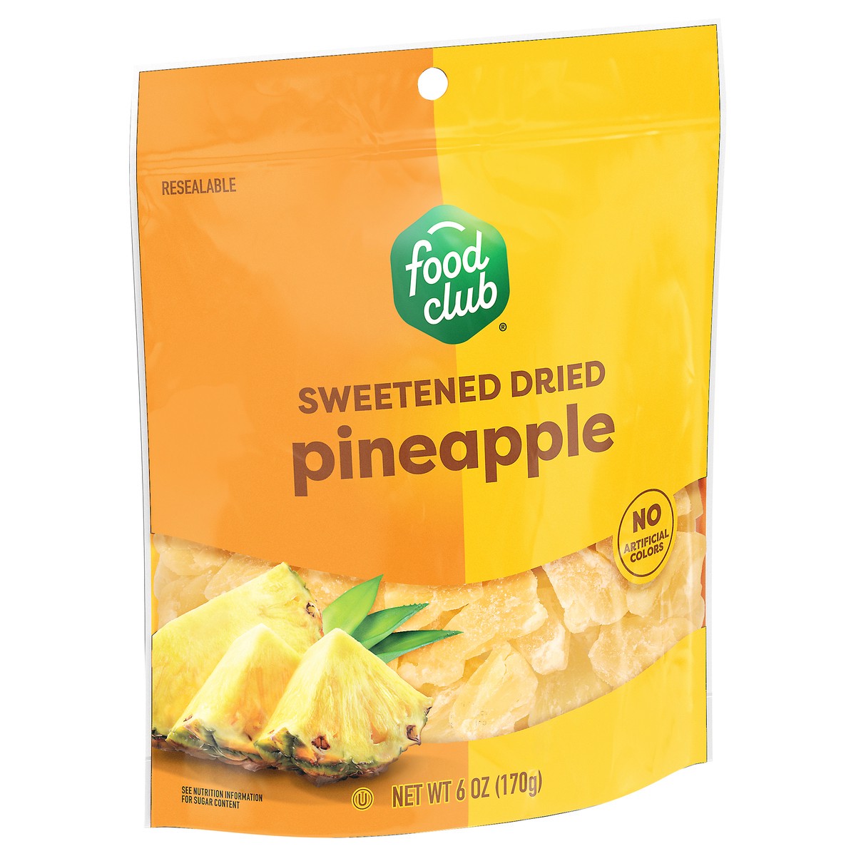 slide 3 of 4, Fclub Dried Pineapple, 6 oz