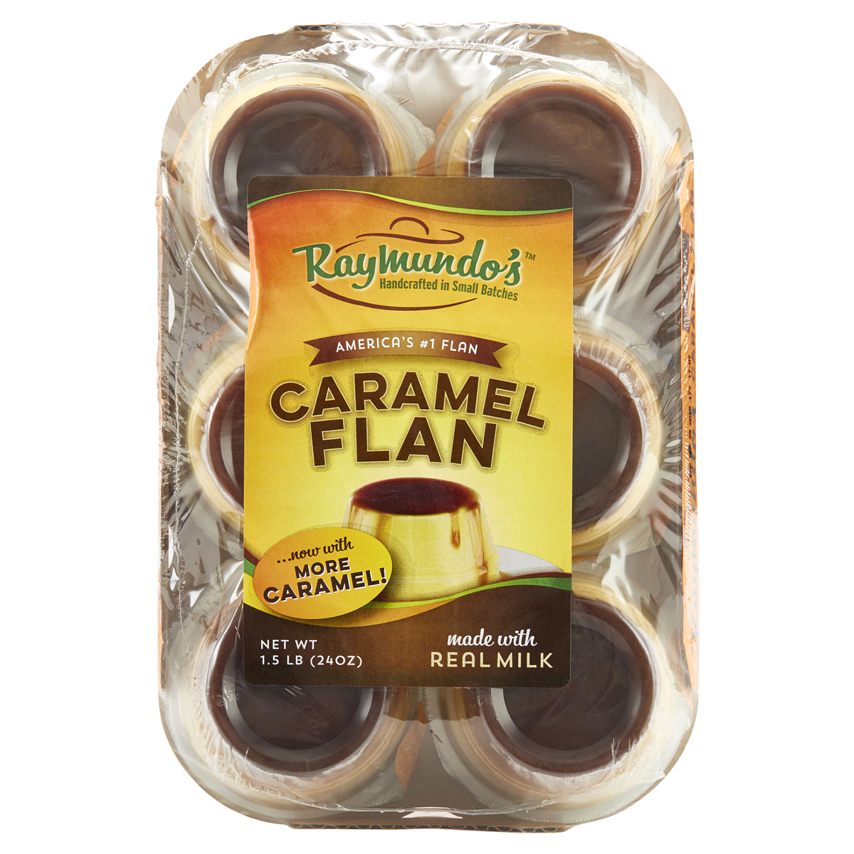 slide 1 of 2, Raymundo's Caramel Flan, 4 oz