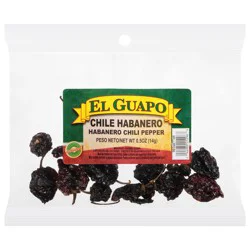 El Guapo Whole Habanero Chili Pods, 0.5 oz