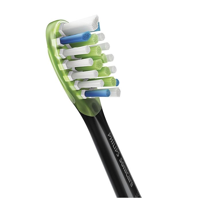 slide 1 of 3, Philips Sonicare Premium Replacement Brush Heads - Black, 2 ct