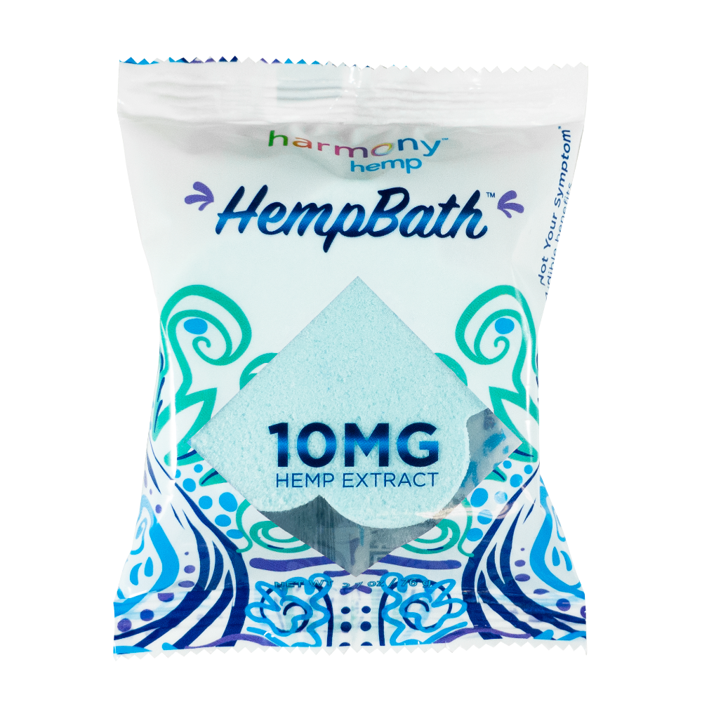 slide 1 of 1, Harmony Hemp Hempbath Bath Bomb 10 Mg Availability Limited To Pharmacy Hours, 2.7 oz