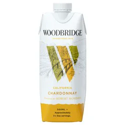 Woodbridge by Robert Mondavi Box Chardonnay, White Wine, 500 mL