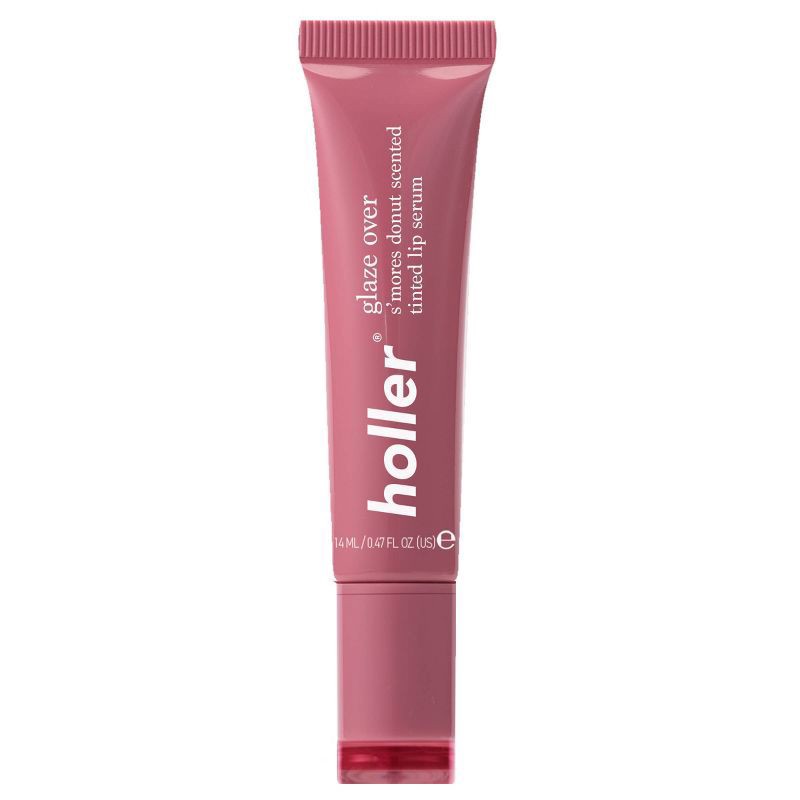 slide 1 of 7, Holler and Glow Glaze Over S'mores Donut Scented Tinted Lip Serum - 0.47 fl oz, 0.47 fl oz