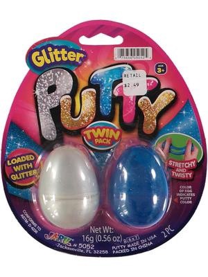 slide 1 of 1, Ja-Ru Putty, 2 ct