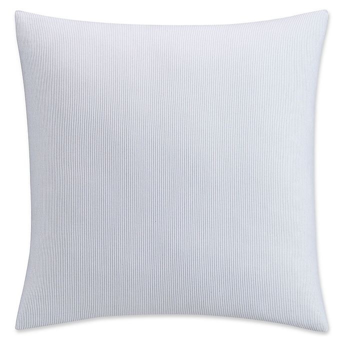 slide 1 of 1, KAS Clifton European Pillow Sham - Grey, 1 ct