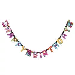 Hello Kitty Rainbow Invitation Thank You Note Combo