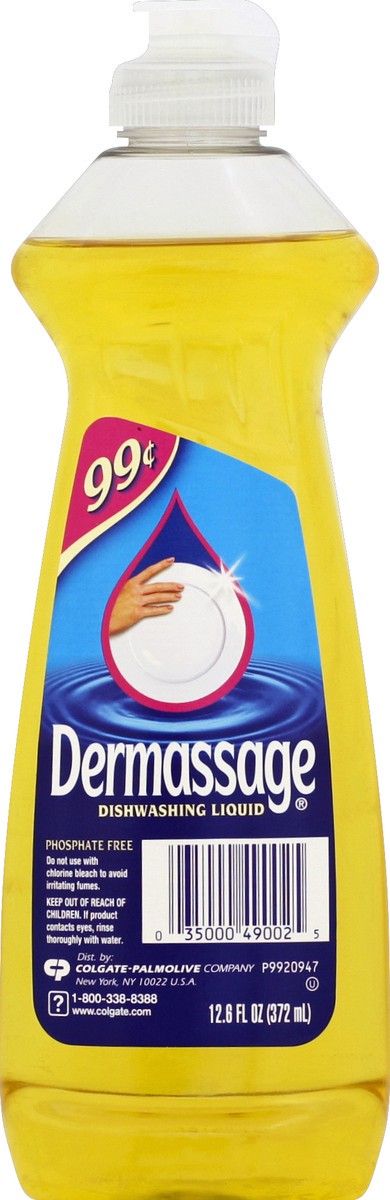 slide 2 of 7, Dermassage Dishwashing Liquid, 12.6 fl oz