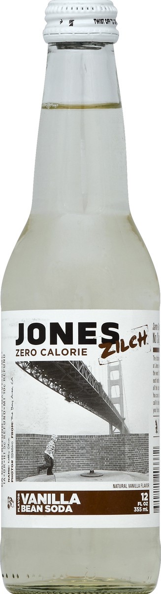 slide 3 of 4, Jones Zilch Vanilla Bean - 12 oz, 12 oz