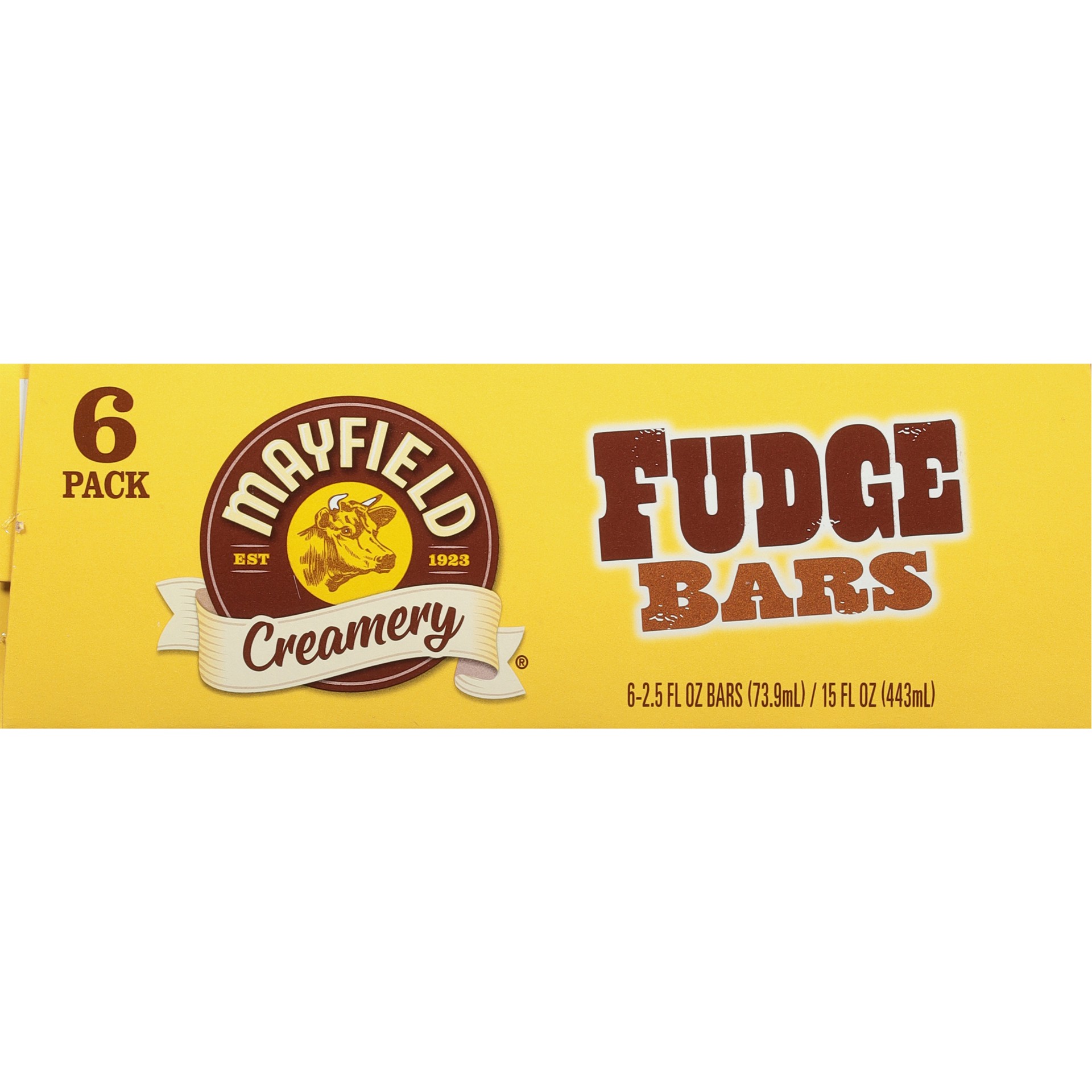 slide 3 of 5, Mayfield Creamery Chocolate Fudge Bars - 2.5 Fl Oz (Pack of 6), 6 ct