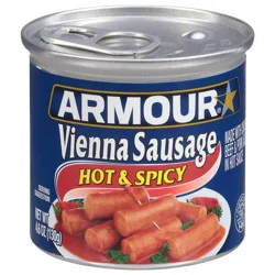Armour Hot & Spicy Vienna Sausage 4.6 oz