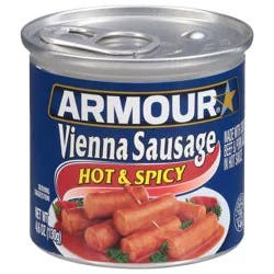 Armour Hot & Spicy Vienna Sausage 4.6 oz
