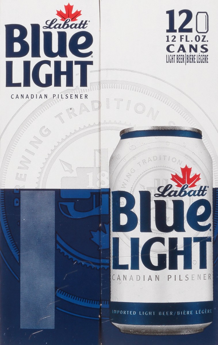 slide 9 of 12, Labatt Blue Imported Canadian Pilsner Light Beer 12 - 12 fl oz Cans, 12 ct
