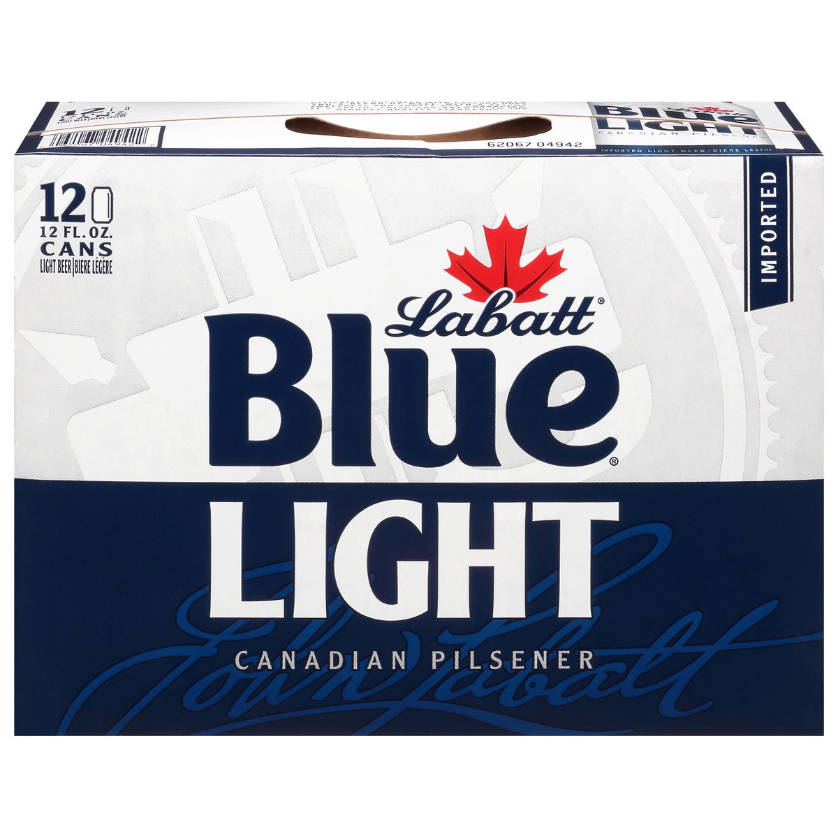 slide 1 of 12, Labatt Blue Imported Canadian Pilsner Light Beer 12 - 12 fl oz Cans, 12 ct