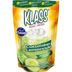 Klass Aguas Frescas Cucumber Lemonade Drink Mix 14.1 oz