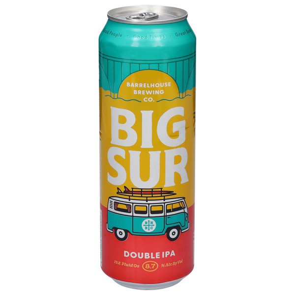 slide 1 of 1, Barrel House Brewing Co. Double IPA Big Sur Beer 19.2 fl oz, 19.20 fl oz