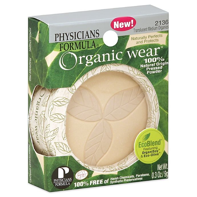 slide 1 of 1, Physicians Formula Gentle Wear 100% Natural Origin Pressed Powder, Translucent Medium, 1 ct