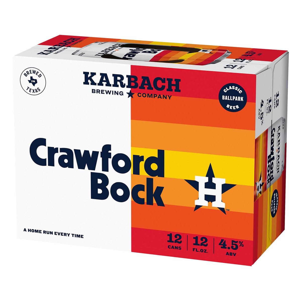 slide 8 of 8, Karbach Brewing Co. Brewing Company Crawford Bock Craft Beer, 12 Pack Beer, 12 FL OZ Cans, 12 ct; 12 oz