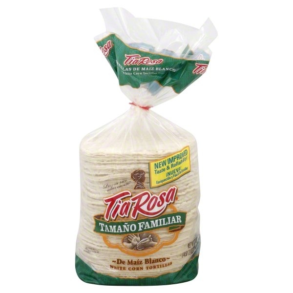 slide 1 of 1, Tia Rosa White Corn Tortillas, 70 oz