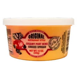 Bucky Badger Portwine Cheese Spread