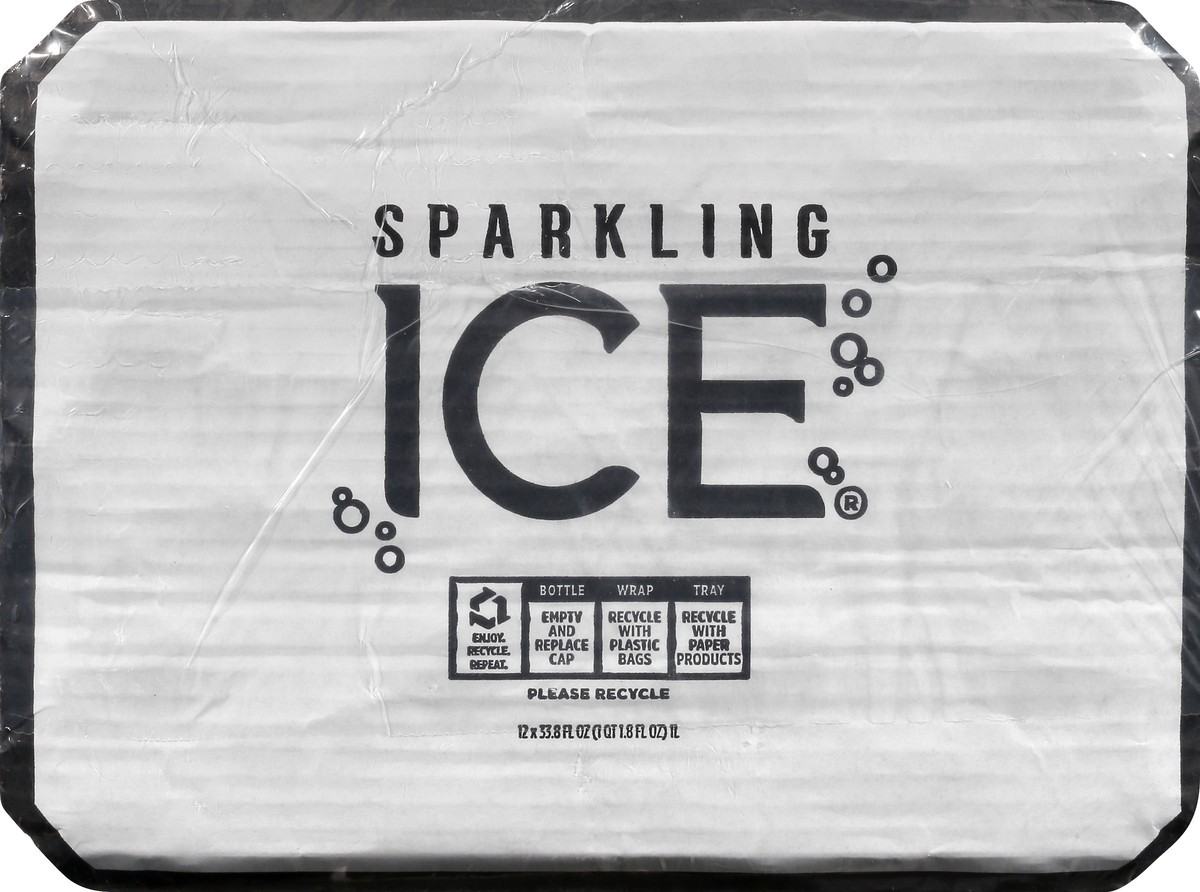 slide 8 of 10, Sparkling ICE Zero Sugar Classic Lemonade Sparkling Water 12-33.8 fl oz Bottles, 12 ct