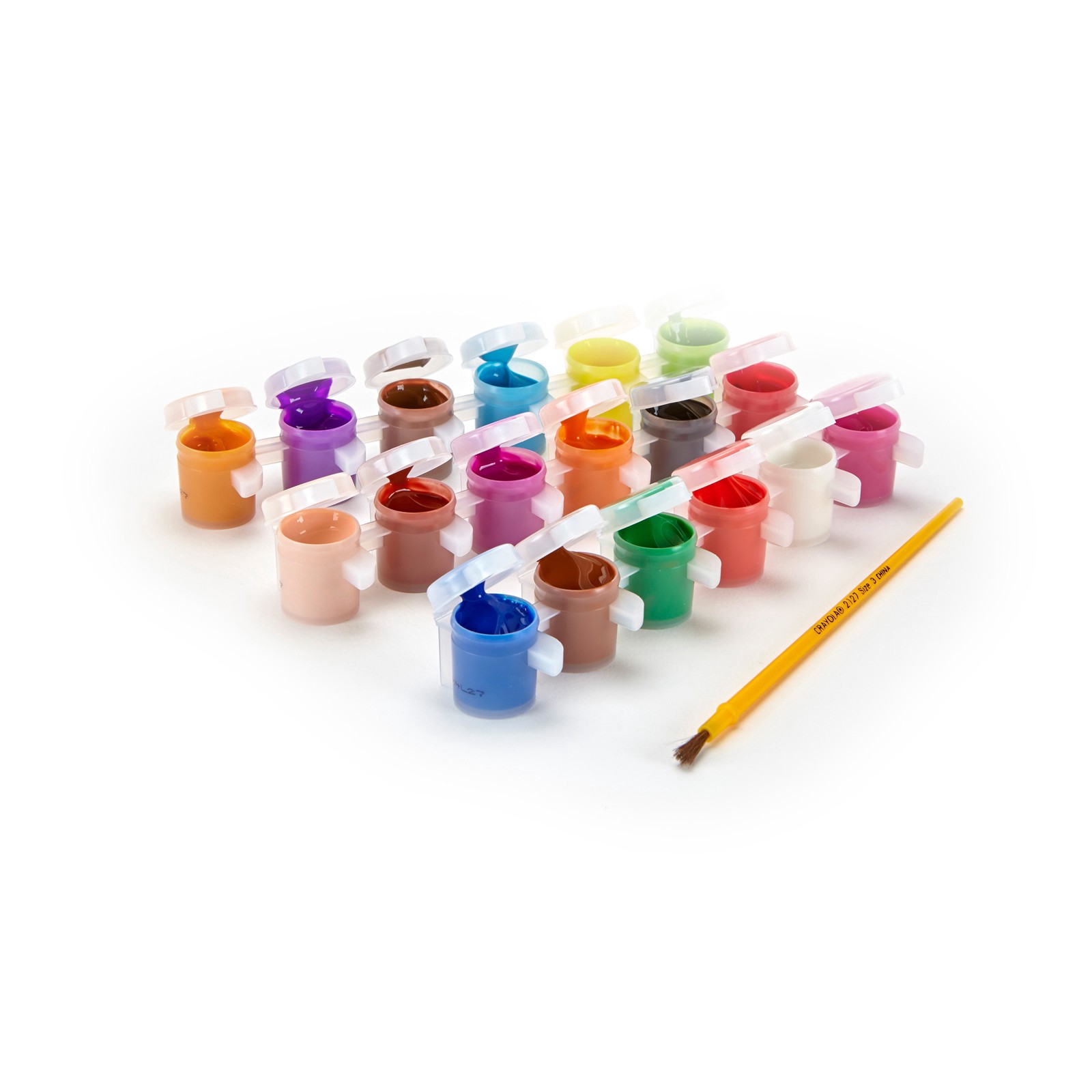 slide 3 of 4, Crayola Washable Kid's Paint Pot Set, 88 ml total size