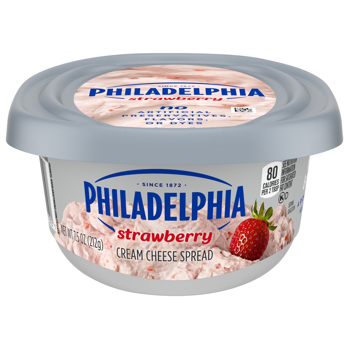 slide 1 of 5, Philadelphia Strawberry Cream Cheese Spread 1 7.5 oz, 7.5 oz