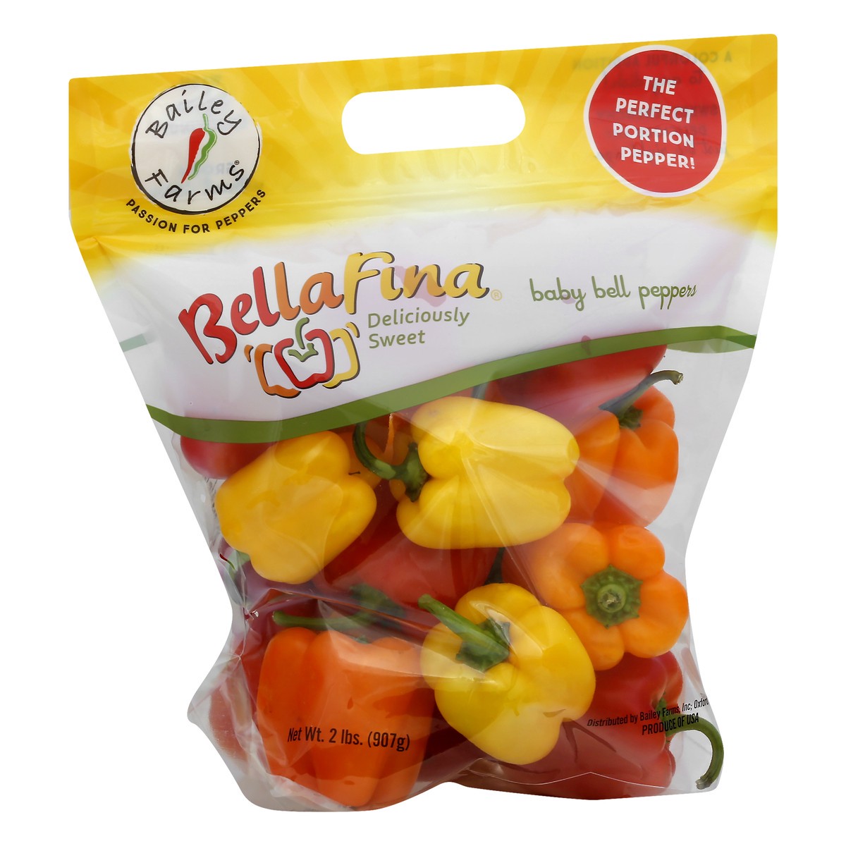 slide 2 of 9, Bailey Farms BellaFina Baby Bell Peppers, 2 lb