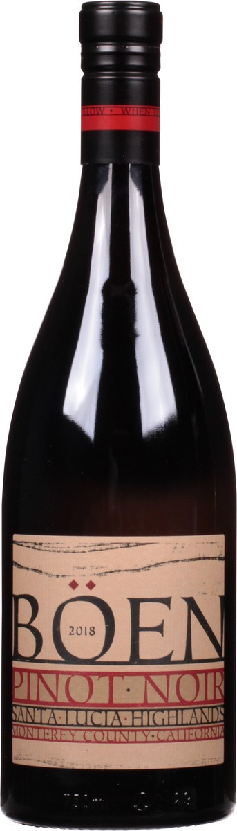 slide 7 of 11, Boen Santa Lucia Highlands Pinot Noir 750 ml Bottle, 750 ml