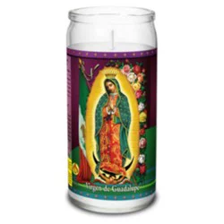 St Jude Candle Company Virgen De Guadalupe Jumbo Unscented Candle