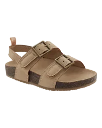 Oshkosh Toddler Flatbed Sandals Tan 7