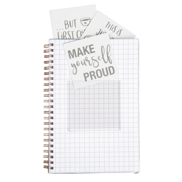 slide 1 of 3, Office Depot Brand Weekly/Monthly Planner, 5'' X 8'', Pocket Sayings, January To December 2021, Odus2030-008, 1 ct