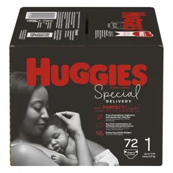 Huggies Special Delivery Diapers Size 1 (Up to 14 lb) 72 ea
