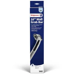 Walgreens 16'' Knurled Grab Bar