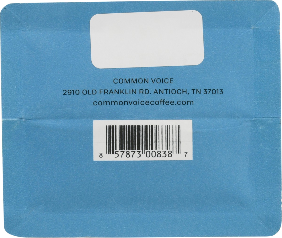 slide 11 of 12, Common Voice Light Roast Agua Coffee - 12 oz, 12.1 ct