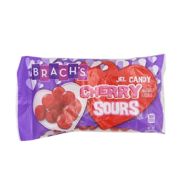 slide 1 of 1, Brach's Valentine's Cherry Sours Jel Candy, 10 oz