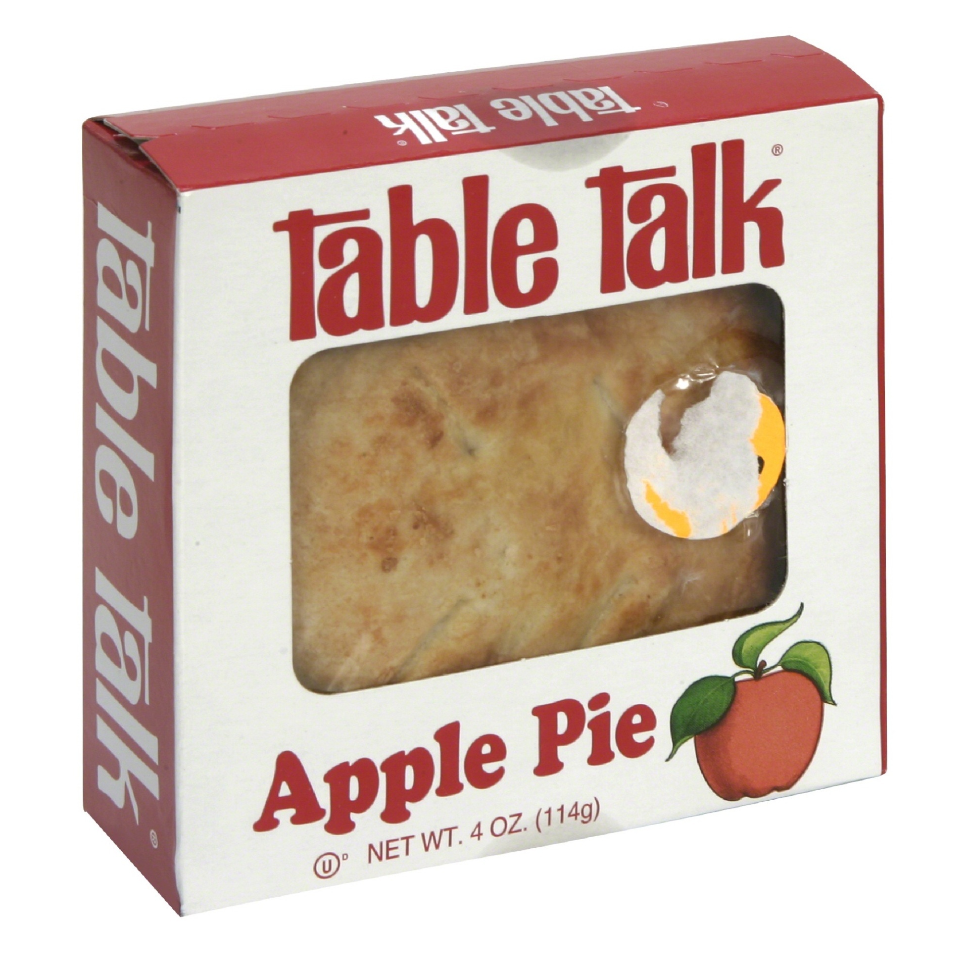 slide 1 of 1, Table Talk Pie - Apple, 4 oz