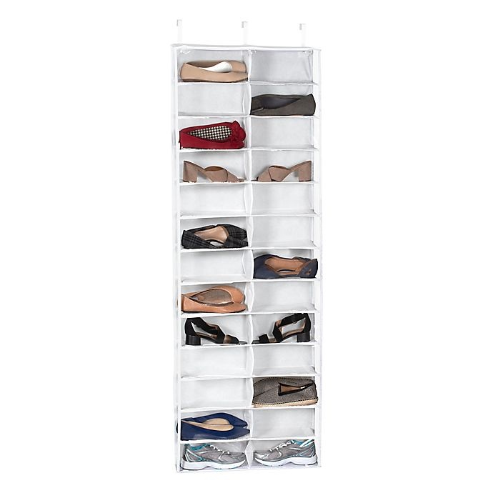 slide 1 of 5, Simply Essential 26-Pocket Over-the-Door Organizer, 1 ct