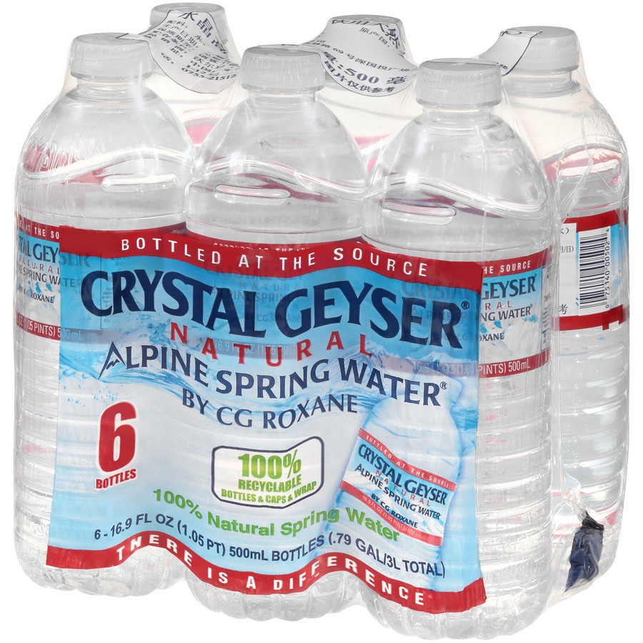 slide 3 of 7, Crystal Geyser Water - 6 ct, 6 ct