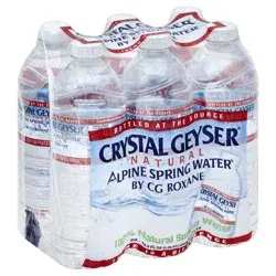 Crystal Geyser Water 6 ea